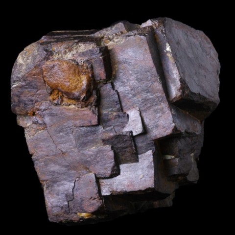 Pyrite limonitisée de La Morte, Alpe du Grand Serre, Isère (38), France