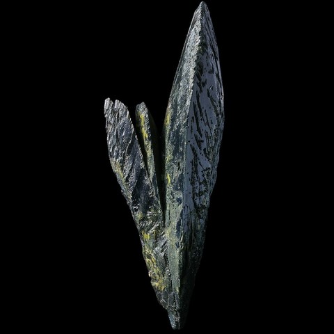 Vivianite en méga-cristaux de Anloua, Cameroun