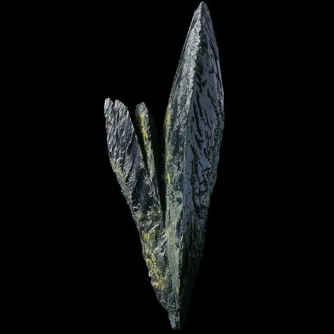Vivianite en méga-cristaux de Anloua, Cameroun