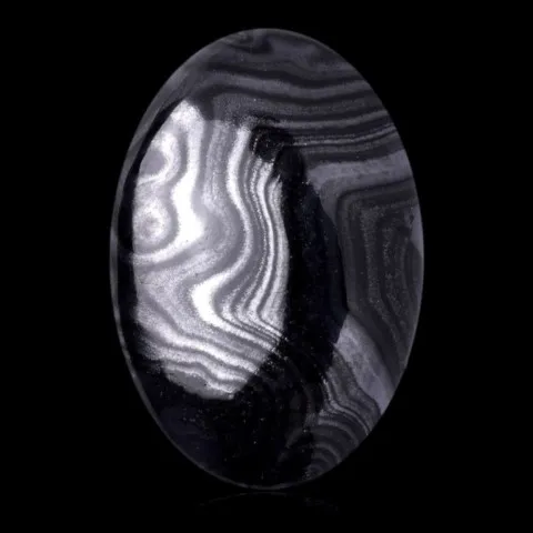 Cabochon de psilomélane de 22,00 ct du Mexique