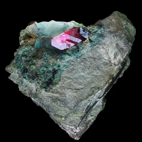 µCuprite de Mashamba West Mine, République Démocratique du Congo