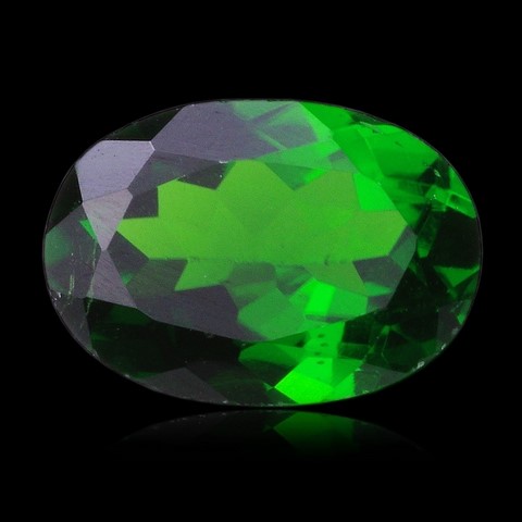 Diopside chromifère de 0,92 ct de Russie