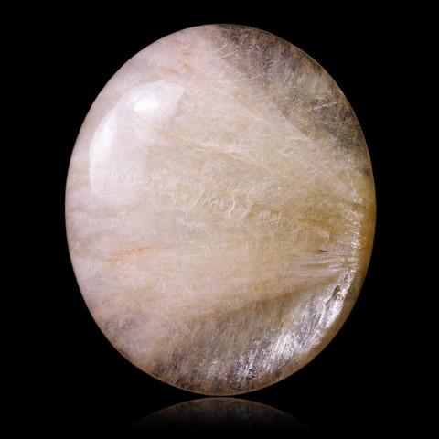 Cabochon de stilbite d'Inde