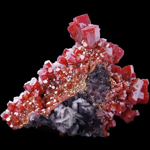 Vanadinite de Pure Potential Mine, Arizona, USA