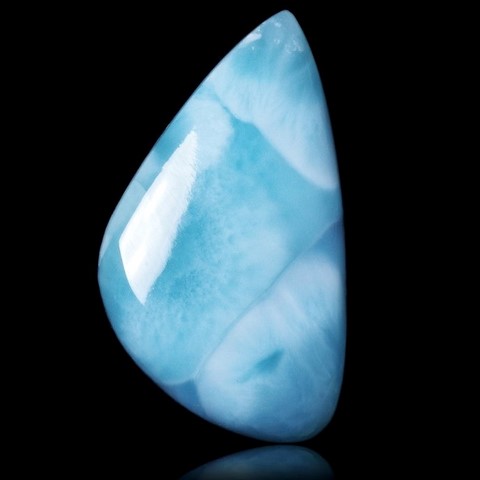 cabochon en larimar de République Dominicaine