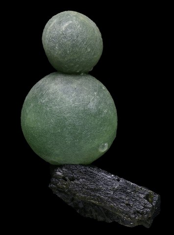 Boules de prehnite sur épidote de Kayes, Mali - minéraux, cristaux, mineral, crystal