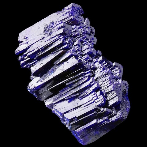 Azurite de Kerrouchene, Khénifra Province, Meknès-Tafilalet Region, Maroc