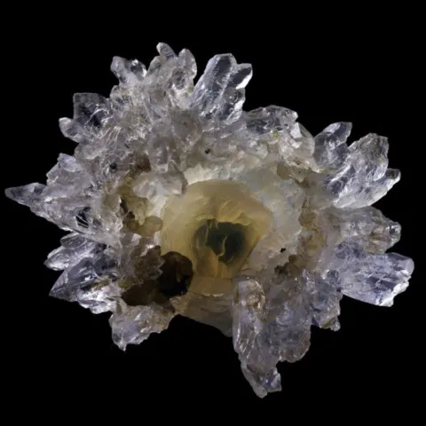 Fleur de quartz de Pont-du-Château, Puy-de-Dôme, France