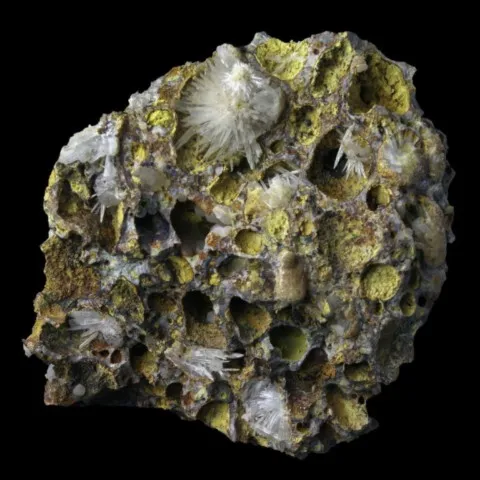 Pompon d'aragonite de Gergovie