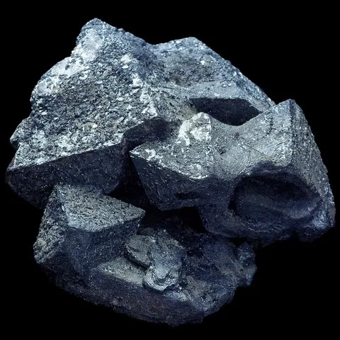 Magnétite pseudomorphosée en hématite du Volcan Payún Matru