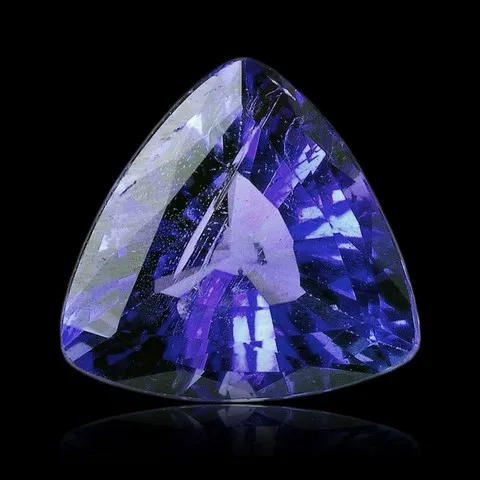 Tanzanite gemme - Pierre taillée