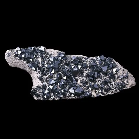 Magnétite octaédrique de Cerro Huanaquino, Bolivie