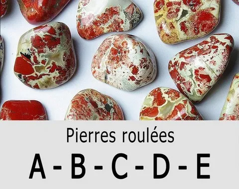  Pierres roulées A-B-C-D-E