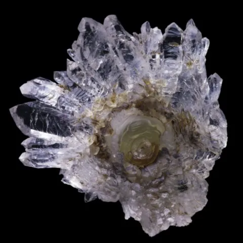 Fleur de quartz de Pont-du-Château, Puy-de-Dôme, France