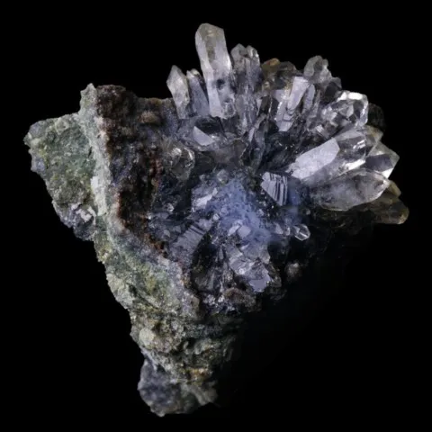 Fleur de quartz de Pont-du-Château, Puy-de-Dôme, France