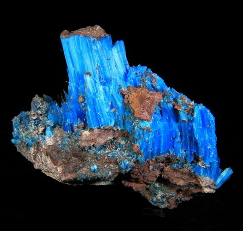 Chalcanthite naturelle d'Arizona, USA