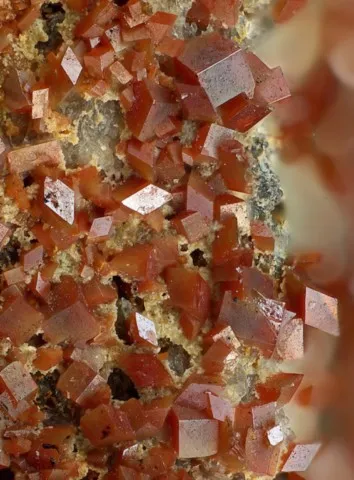 Puchérite du puits Pucher, Wolfgangmassen mines, Saxe, Allemagne © Elmar Lackner