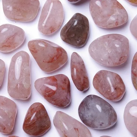 Quartz hématoïde Chakra racine - MULADHARA - Chakra sacré - SVADHISHTHANA - Sang, système immunitaire, foie, reins, détox, énergie, compréhension, estime de soi, concentration, calme, stress