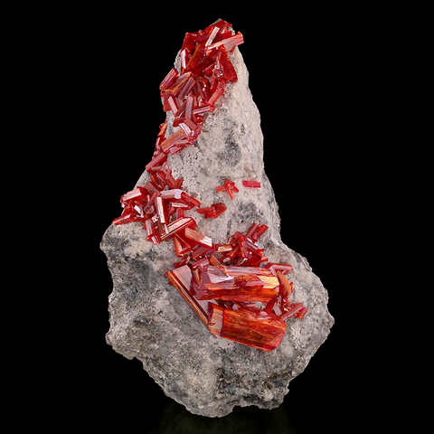 Realgar from Baia Sprie, Maramures, Romania