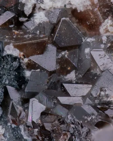 Reddingite des pegmatites d'Hagendorf, Allemagne © Christophe Boutry