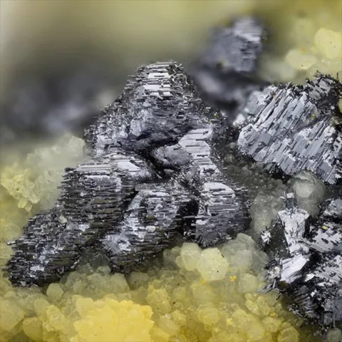 Stromeyérite de la mine Clara, Allemagne © Uwe Kolitsch