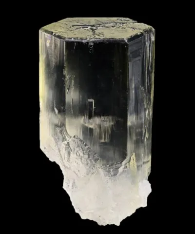 Thaumasite de N'Chwaning II Mine, Afrique du Sud © Chris Emproto