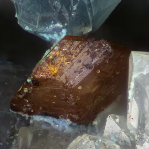 Xanthoconite de Ste-Marie-aux-Mines, Haut-Rhin, France © Thierry Brunsperger