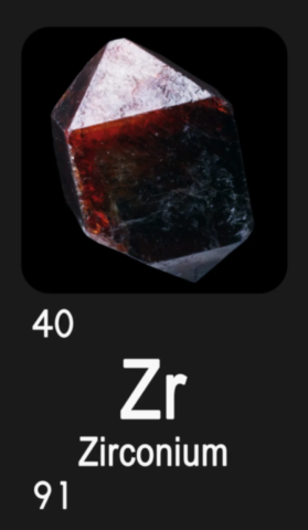 Zircon de Harchu, Astor valley, Gilgit-Baltistan, Pakistan
