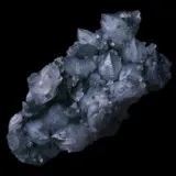 Boulangérite et quartz de Herja, Roumanie