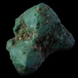 Cuprite pseudomorphosée en malachite de Chessy.
