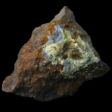 Bindheimite de la Mine des Cougnasses, Hautes-Alpes, France