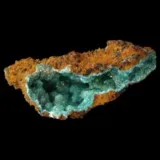 Cupro-adamite de Kamariza Mines, Agios Konstantinos, Laurion, Attiki Prefecture, Grèce