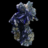 Azurite gemme de Tsumeb, Namibie
