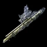 Rutile de Saint-Yrieix-la-Perche, Haute-Vienne, France