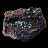 Cupro-adamite de Kamariza Mines, Agios Konstantinos, Laurion, Attiki Prefecture, Grèce