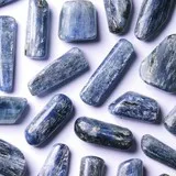 Kyanite Throat chakra - VISHUDDHA - Third eye chakra - AJNA - Hearing, throat, sex, communication, calm, fear, anger, intuition