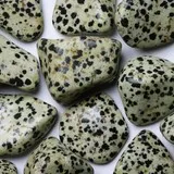 Jaspe dalmatien Chakra racine - MULADHARA - Circulation sanguine, hormones, peau, sexe, réactivité, protection, courage, honnêteté, réflexion, calme