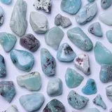 Larimar Throat chakra - VISHUDDHA - Calm, headache, painkiller, childbirth, fear, guilt, meditation, creativity