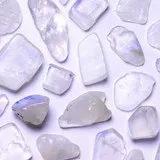 Moonstone Sacral chakra - SVADHISHTHANA - Solar plexus chakra - MANIPURA - Third eye chakra - AJNA - Hormones, fertility, childbirth, sex, love, sensitivity, creativity, dream, intuition, fear, tolerance
