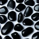 Obsidian Crown chakra - SAHASRARA - Root chakra - MULADHARA - Painkiller, cramps, protection, calm, lucidity