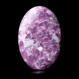 Lepidolite gemstone