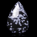 Snowflakes obsidian gemstone