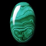 Malachite gemstone