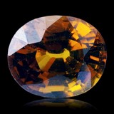 Grossular garnet gemstone