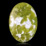 Serpentine gemstone