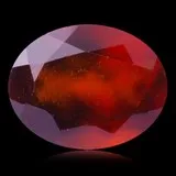 Hessonite garnet gemstone