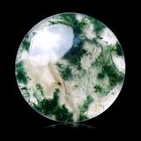 Moss agate gemstone