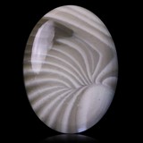 Striped flinstone gemstone